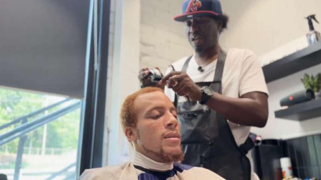 Master barber Ali Da Barber says it all started when his barber made a mistake before his prom, and he went home determined to fix it himself.