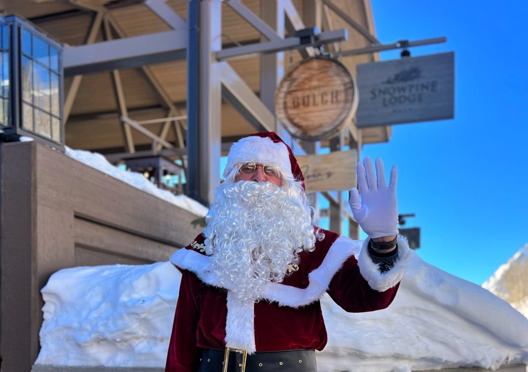 Santa Visit at Snowpine Lodge