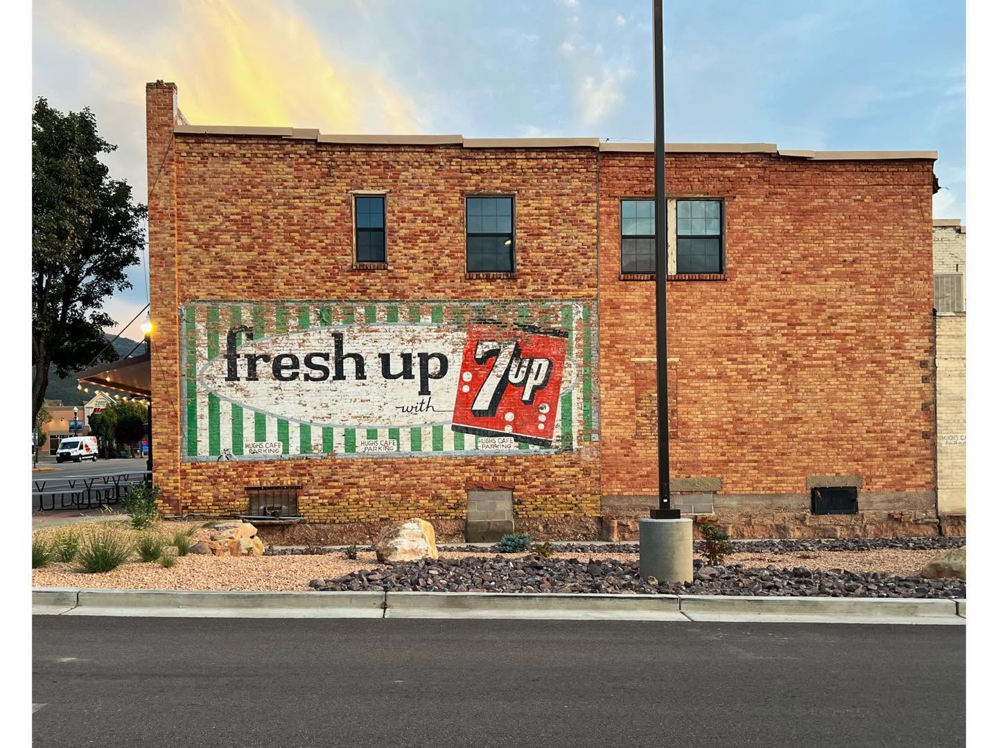 7UP 'ghost sign' in Cedar City sparks memories of wedding proposal 50 years ago