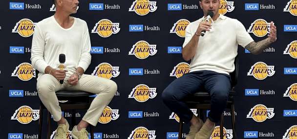 LeBron James is gone, but Lakers GM Pelinka and coach Redick are excited about the future