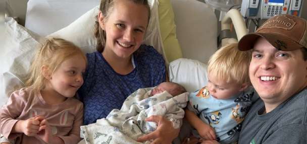 Utah newborn home after rare open-heart surgery at less than 2 weeks old