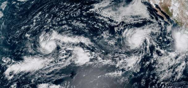 Hurricane Nolo threatening Hawaii with heavy rain as Polo churns near Mexico