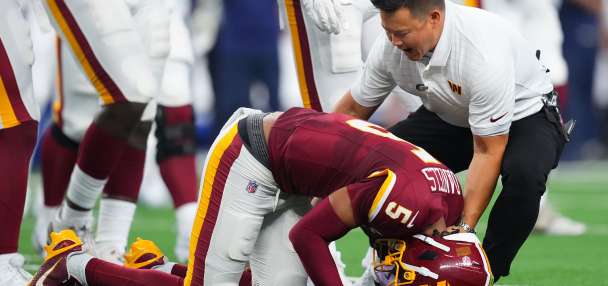 No surgery on the table as the Commanders talk about how to get Jayden Daniels back on the field