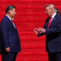 Xi says he'll see Trump again soon as he wraps up US visit with a look at the Constitution