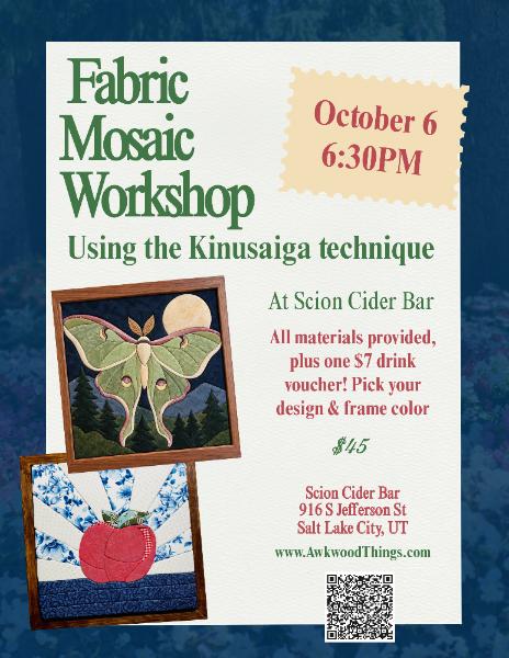 Kinusaiga: Fabric Mosaic Art Workshop