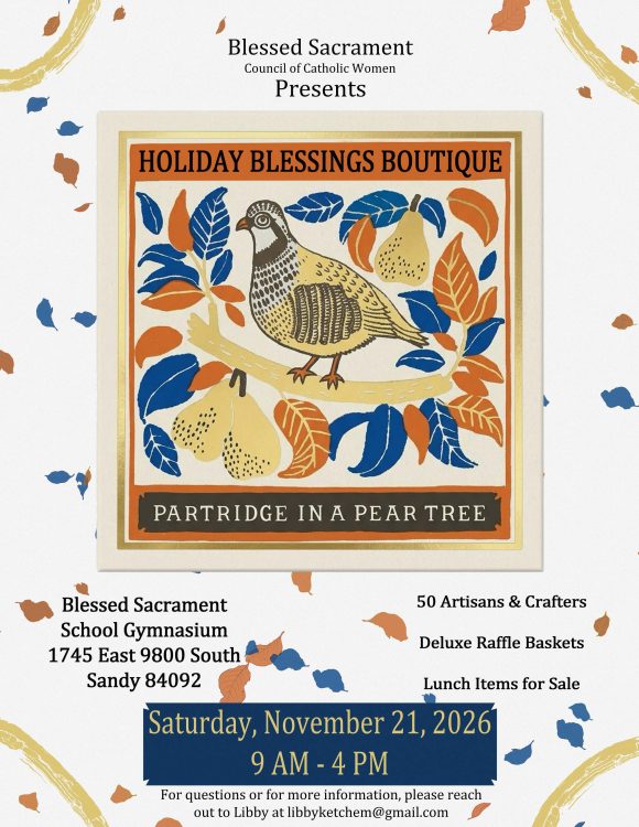Blessed Sacrament Holiday Blessings Boutique