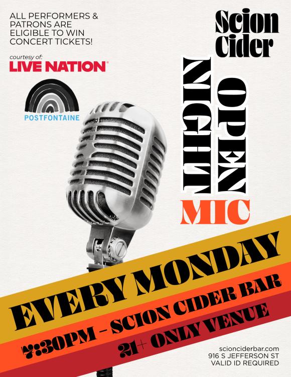 Open Mic Mondays