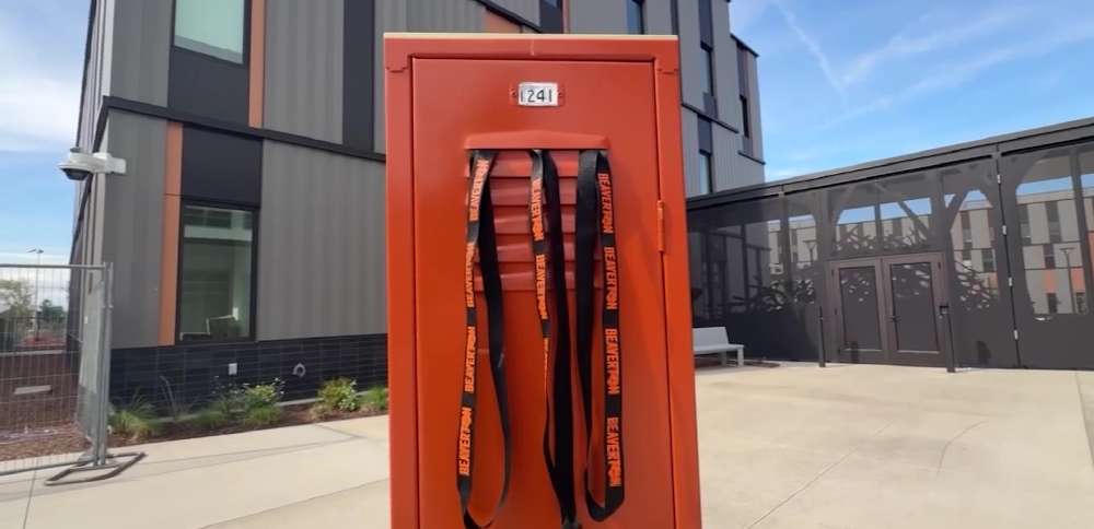 Oregon high school saves locker from demolition, gifts it to couple