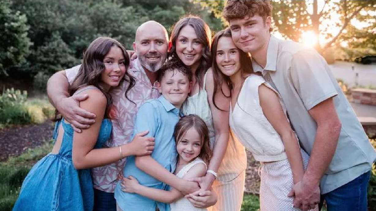 Family members of 6-year-old Mollie Korth are grateful for the outpouring of support following the girl's death on Thursday after she was hit by a vehicle outside the family home. She's at the bottom in the center with other family members in the photo.