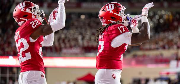 Lee Beebe Jr. rushes for 203 yards and No. 4 Indiana holds off surprising Northwestern 29-23