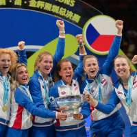 Wimbledon finalists Noskova and Muchova secure the Billie Jean King Cup title for Czechia