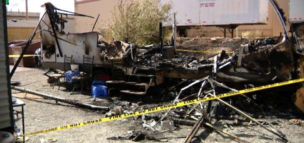 'This was my worst nightmare': Camper home a total loss following fire