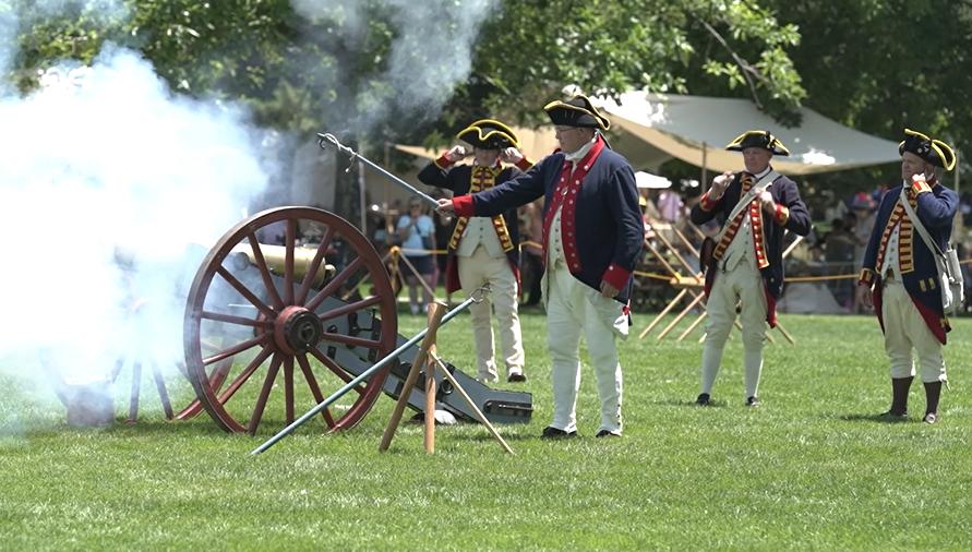 The Colonial Heritage Festival in Orem is pictured.