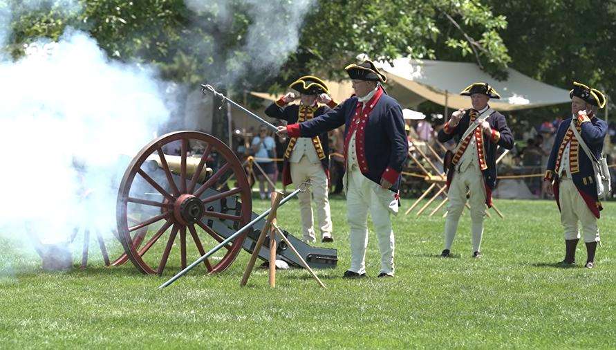 The Colonial Heritage Festival in Orem is pictured.