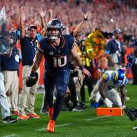 Bo Nix and Talanoa Hufanga lead the Broncos past the Rams 30-26 in a Sunday night thriller