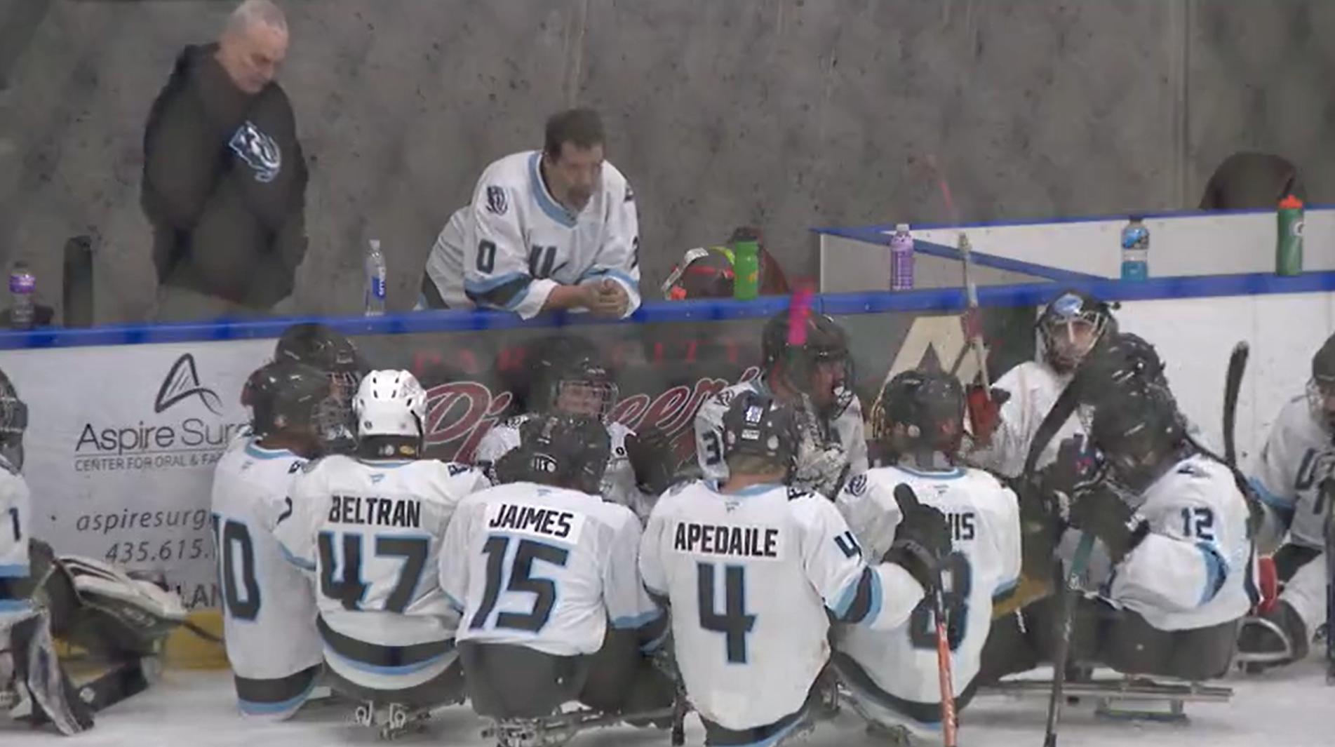 Utah sled hockey program reaches championship in 3rd year
