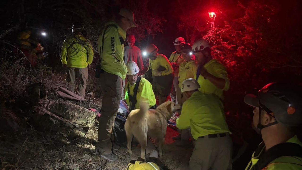 Tooele rescuers find dog that ventured into mine
