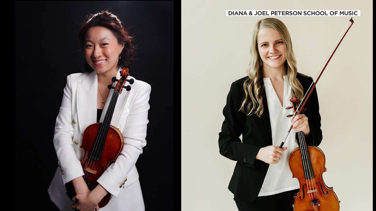 Ellen Hayashi and Karen Ferry, alumni of the Diana & Joel Peterson School of Music, have been appointed to section violin positions with the Utah Symphony.