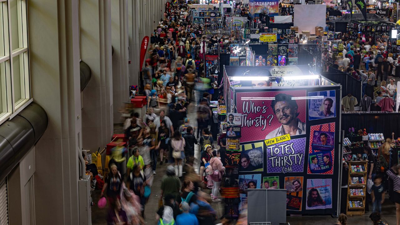Thousands browse through the FanX Salt Lake Comic Convention at the Salt Palace Convention Center on Saturday. 