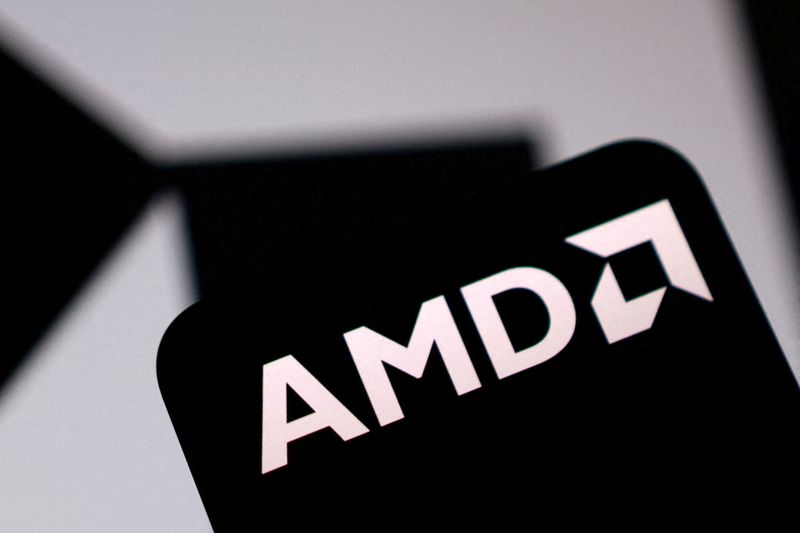 FILE PHOTO: The AMD logo in this illustration, taken June 11, 2026.