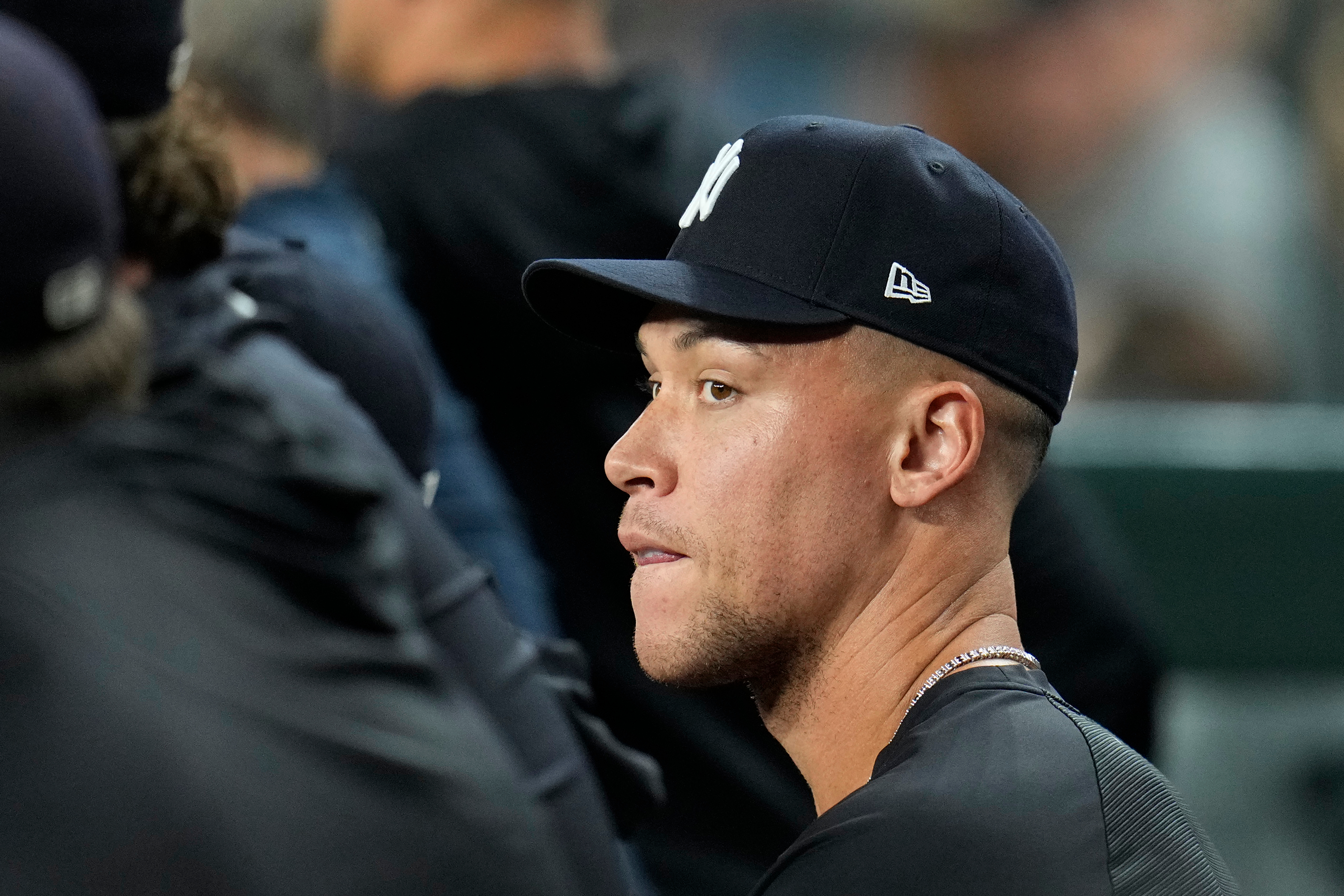 Aaron Judge hopes to persuade Yankees to put him in lineup against Red Sox in Wild Card Series
