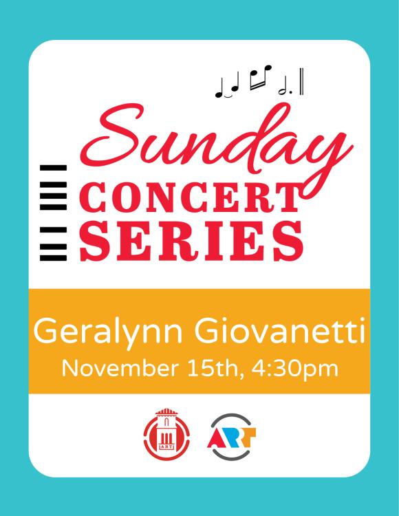 Sunday Concert Series: Geralynn Giovanetti
