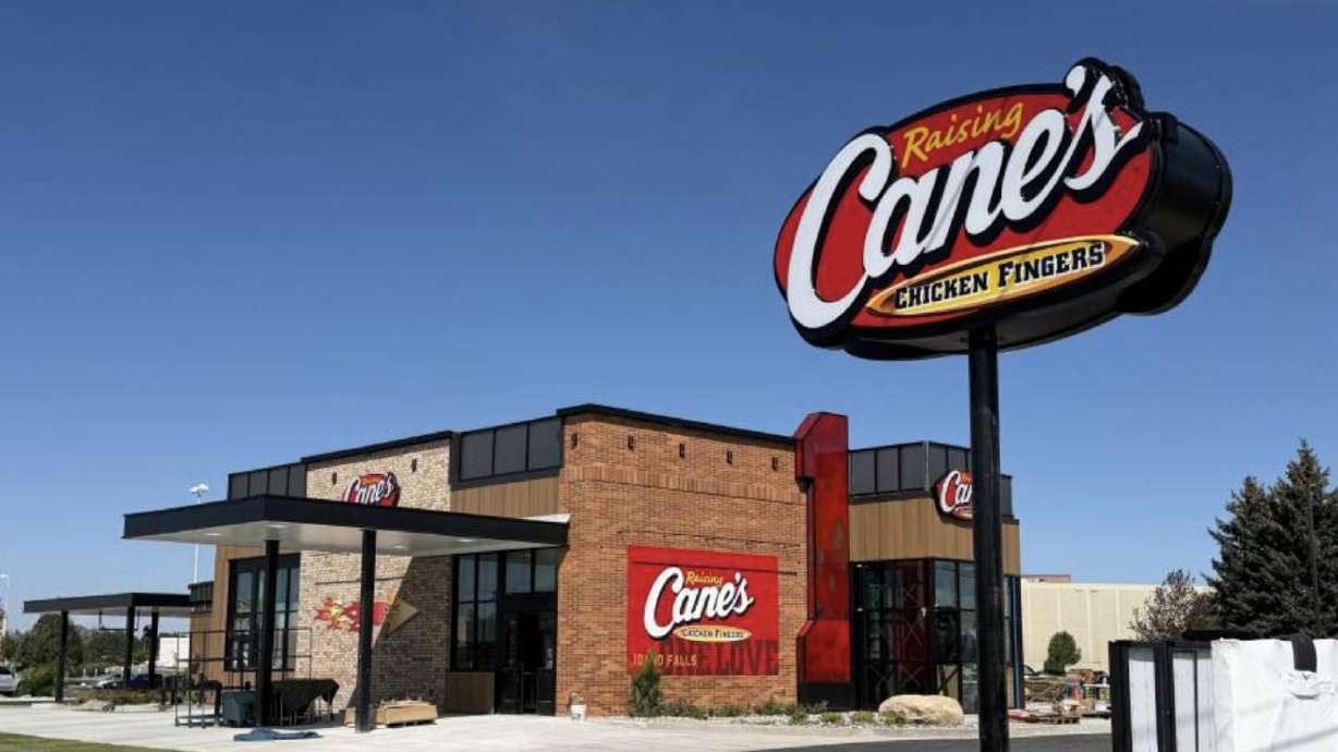 The outside of Raising Cane’s at 2236 S. 25th East in Idaho Falls. This picture was taken earlier in September.