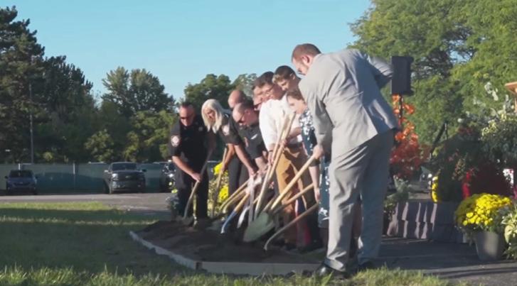 Hope rises from tragedy: Ground broken for new church meetinghouse in Grand Blanc