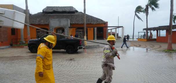 Hurricane Polo makes landfall in Baja California with forecast of 'life-threatening' winds