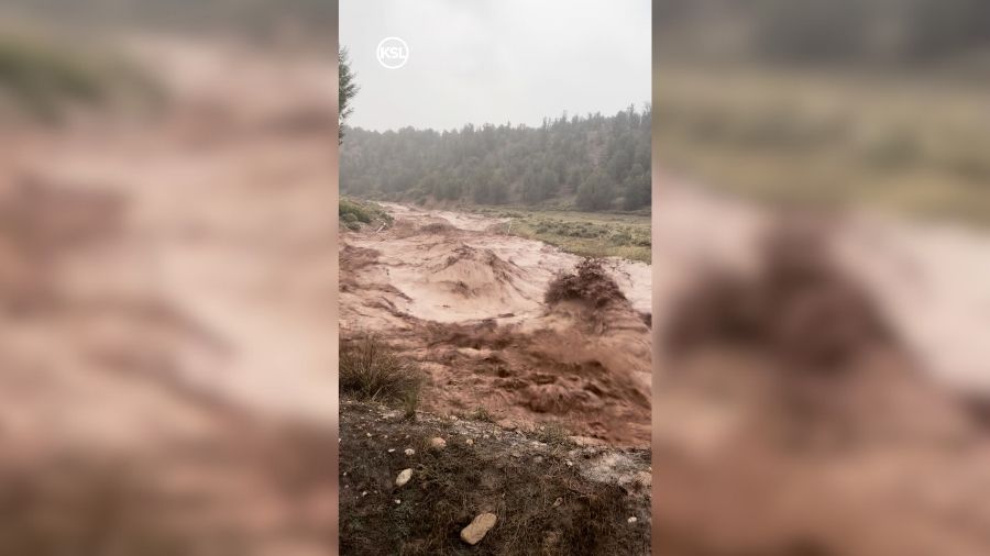 Have You Seen This? River near Mt. Carmel flooded with 10-foot waves