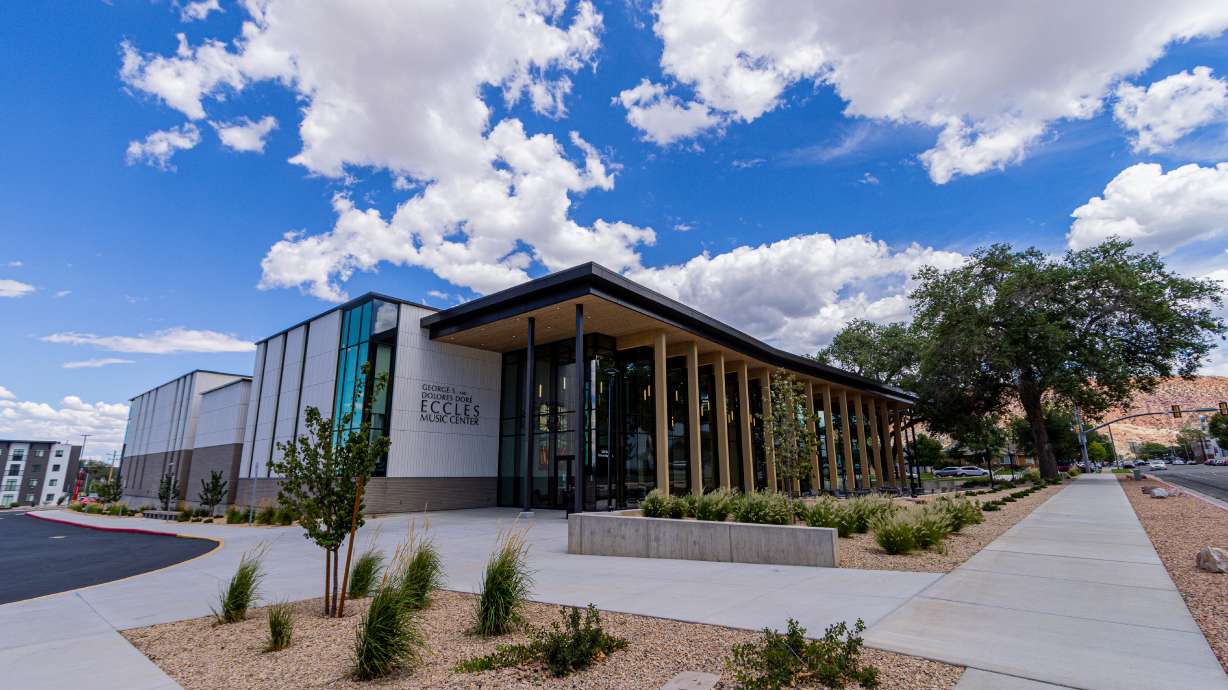 Southern Utah University opened the doors to its new 51,250-square-foot, state-of-the-art George S. and Dolores Doré Eccles Music Center last week.