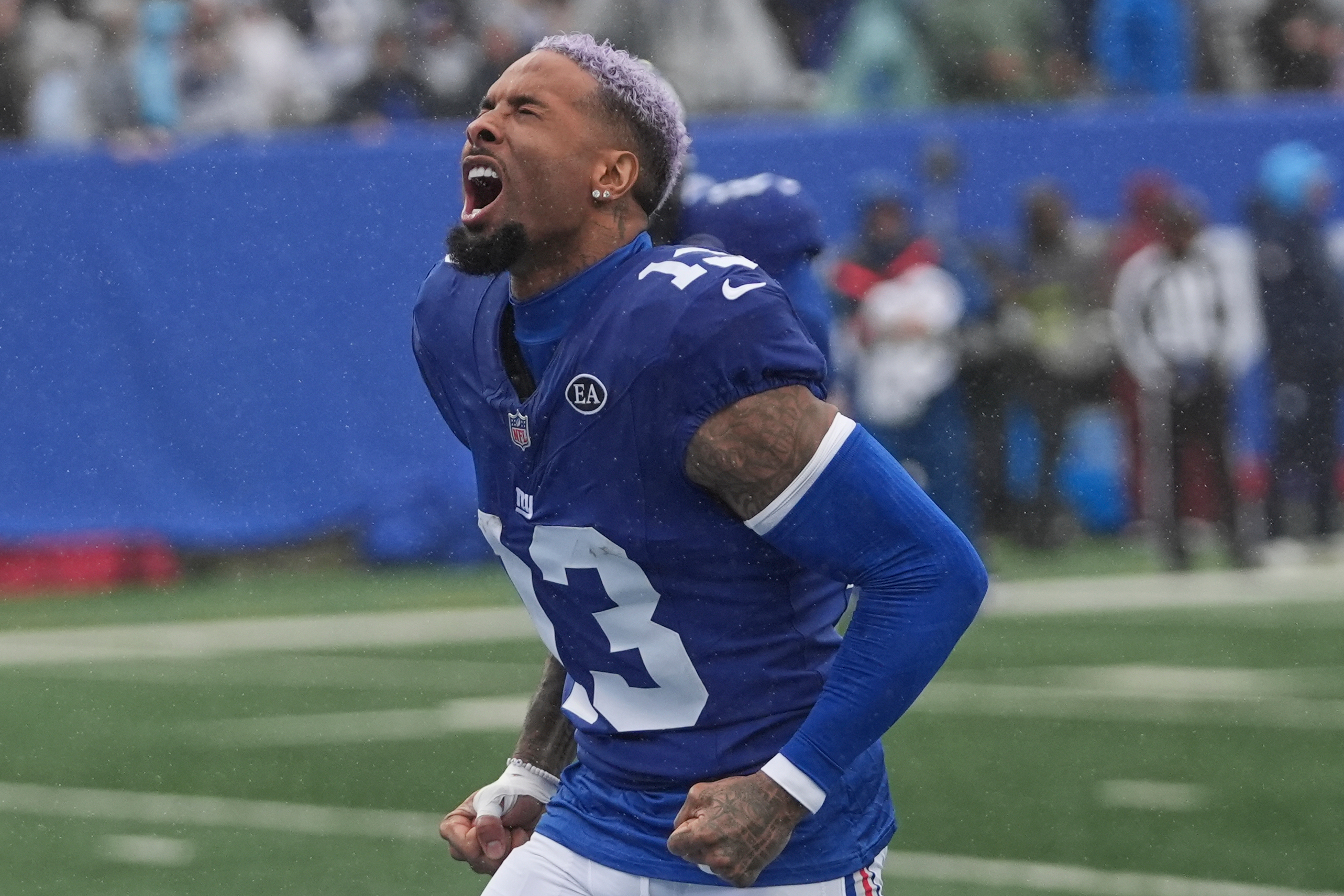 Giants are releasing Odell Beckham Jr. after three games and zero catches, AP source says