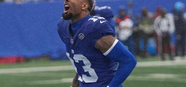 Giants are releasing Odell Beckham Jr. after three games and zero catches, AP source says