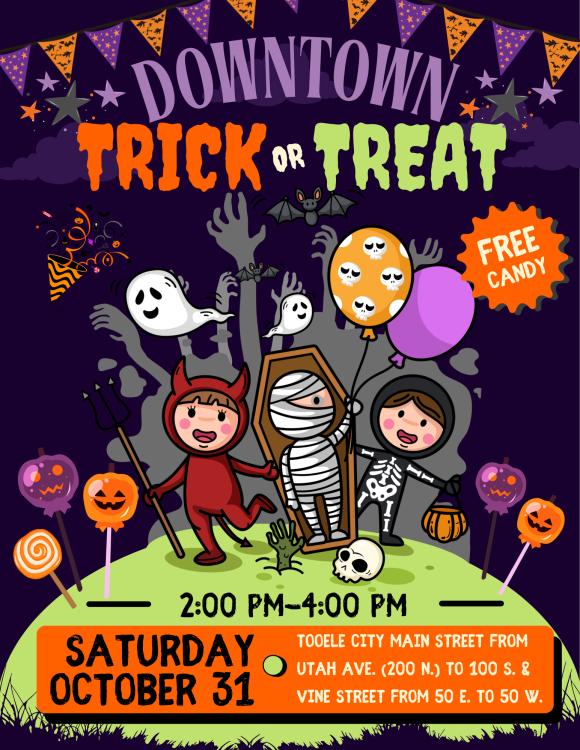Downtown Tooele Trick or Treating 2026