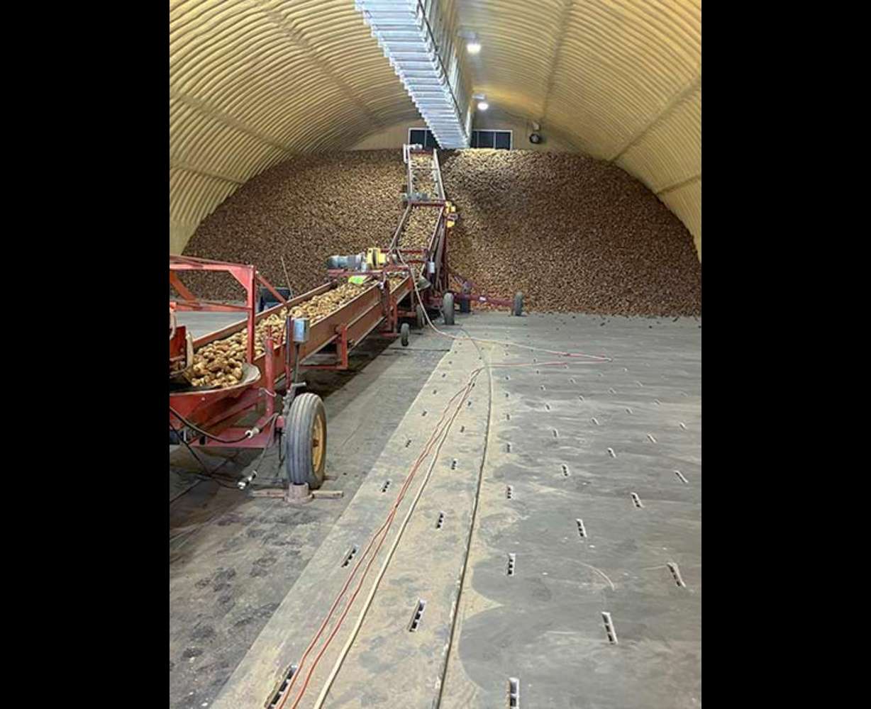 Randy Hardy, 73, of Oakley, Idaho, says he’s seeing a 5-10% decline in spud yields this year.