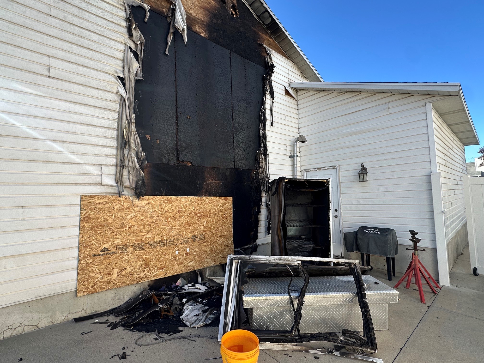 West Jordan family left homeless after battery-powered toy damages home