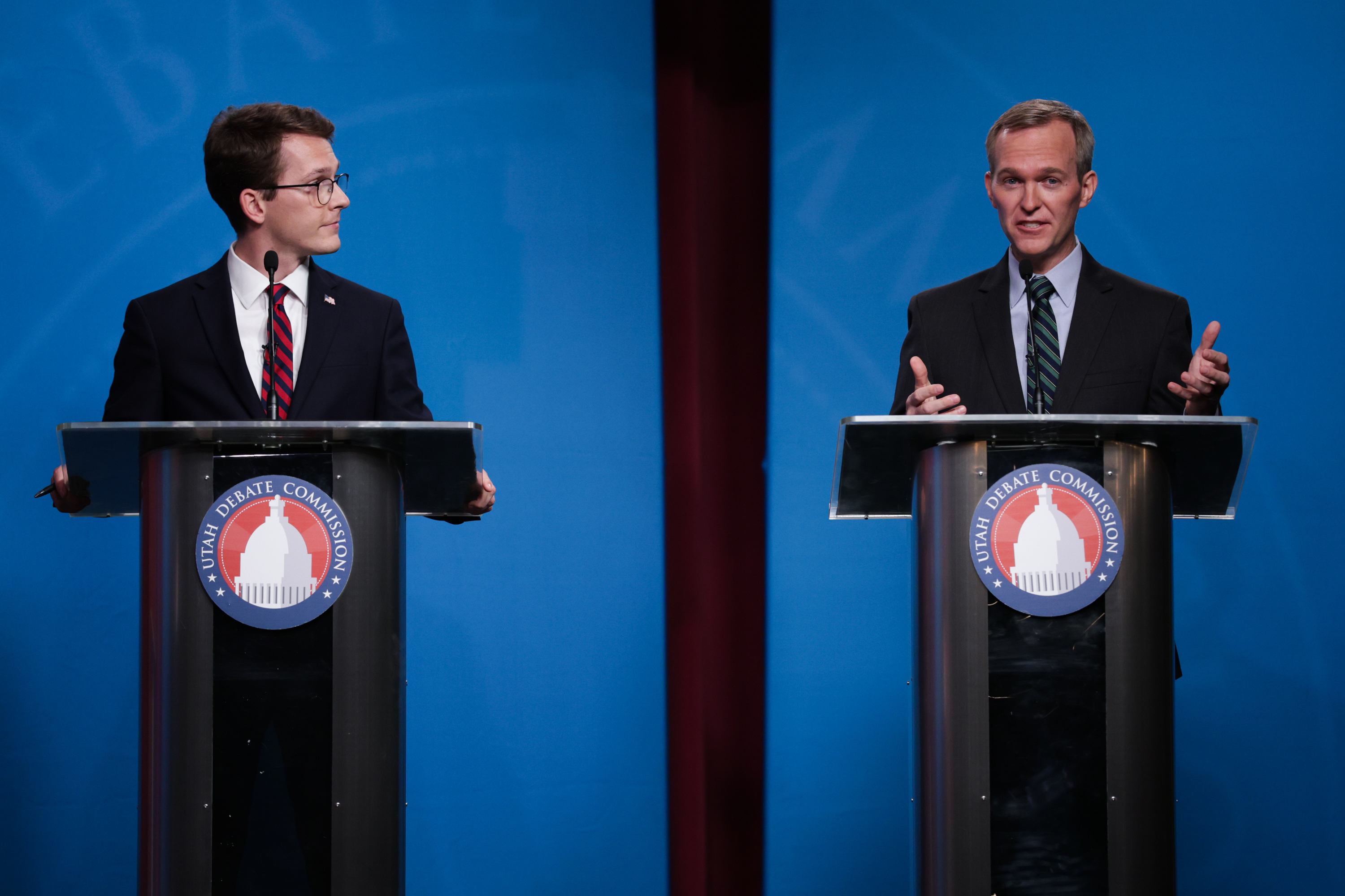 Ben McAdams, Riley Owen find much to agree on in debate for Utah's 1st Congressional District