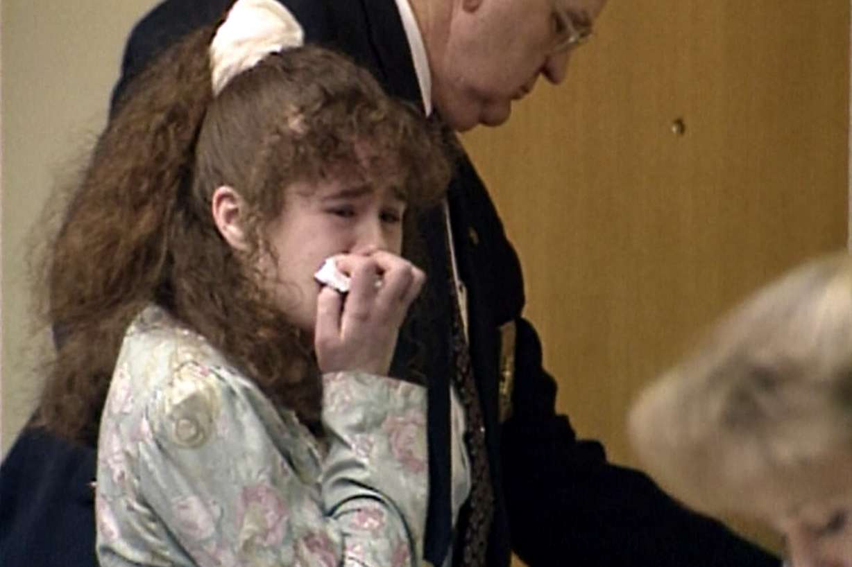 Christa Pike cries after being sentenced to death on March 30, 1996, in Knoxville, Tenn. Pike survived her execution attempt on Wednesday.