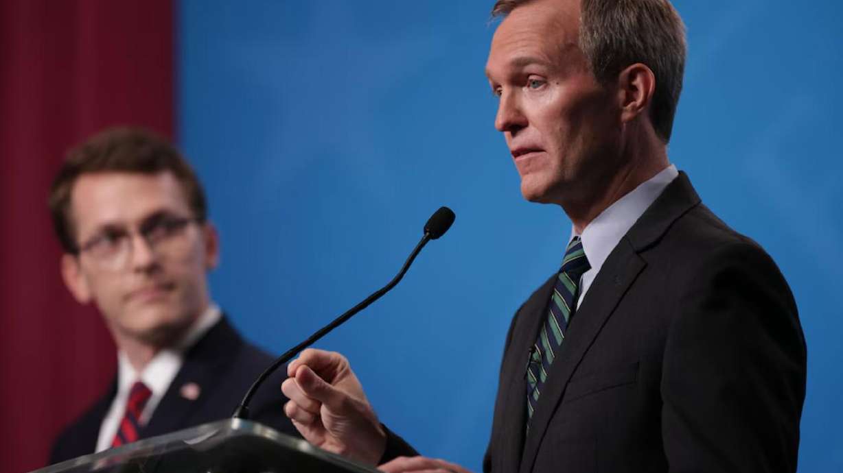 Riley Own and Ben McAdams take the debate stage to make their pitch to voters ahead of Election Day. KSL fact-checked what they said.