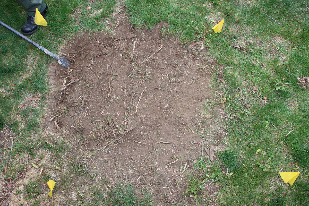 Davis County Sheriff's Office detectives excavated the backyard of a home on Gilman Drive in Layton on May 8, 2025. Detectives believed the remains of Nancy Perry Baird might be located on the property. No human remains were discovered as a result of the excavation.