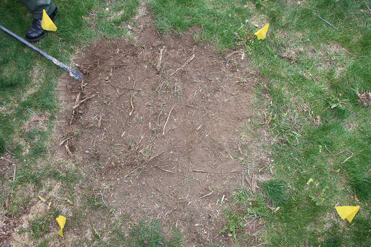 Davis County Sheriff's Office detectives excavated the backyard of a home on Gilman Drive in Layton on May 8, 2025. Detectives believed the remains of Nancy Perry Baird might be located on the property. No human remains were discovered as a result of the excavation.