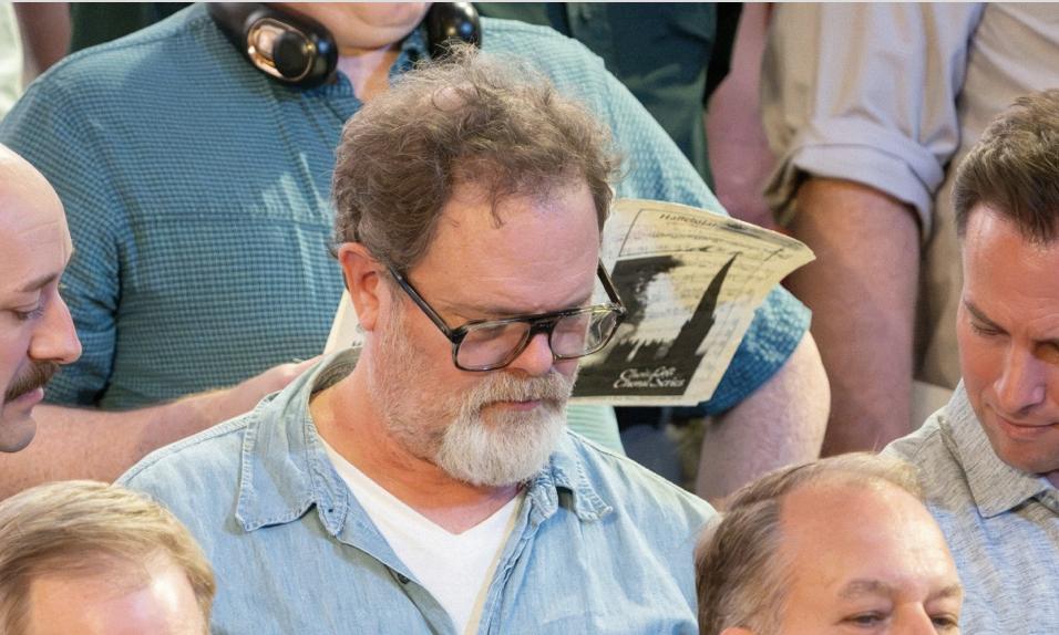 'My dream has come true': Rainn Wilson sings with the Tabernacle Choir