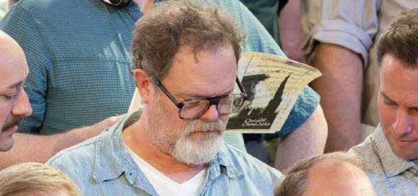 'My dream has come true': Rainn Wilson sings with the Tabernacle Choir