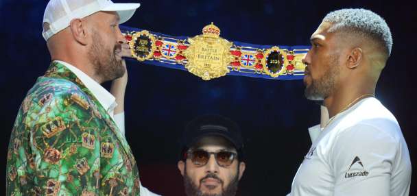 'Ten years in the making': Fury and Joshua are mostly smiles as blockbuster fight finally looms
