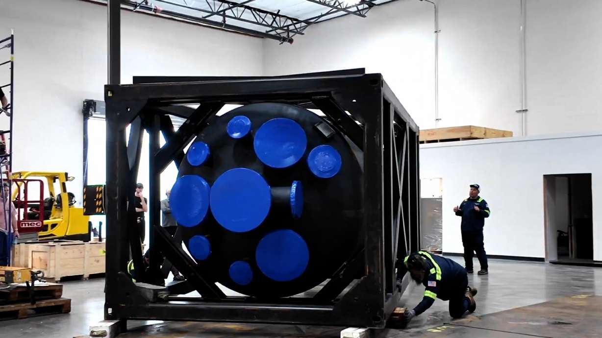 Employees work at Valar Atomics, which currently operates a test microreactor in Emery County, and has proposed a much larger nuclear reactor and data center facility in Carbon County in September 2026.
