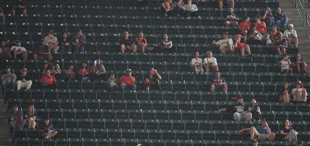 Thin MLB crowds in Atlanta, Houston reflect challenge of selling afternoon Wild Card Series tickets