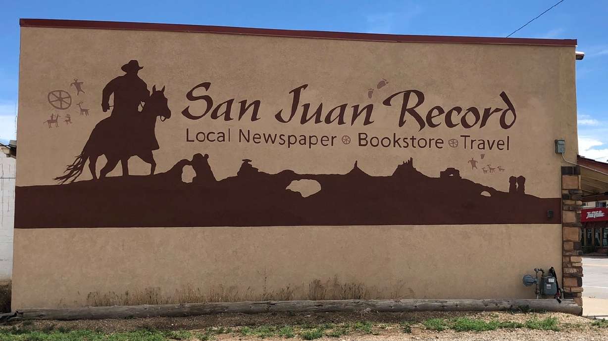 The San Juan Record in Monticello is pictured on Wednesday. For 111 years, the news of San Juan County has arrived on paper. This week, that tradition comes to an end.