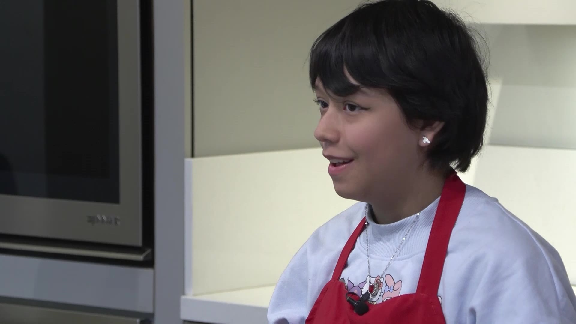 In the kitchen, Gabby finds joy after years in foster care