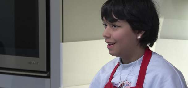 In the kitchen, Gabby finds joy after years in foster care