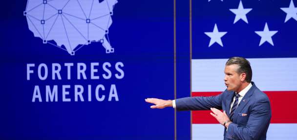 Defense Secretary Pete Hegseth delivers combative address, renews calls for the 'warrior ethos'